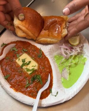 Pav Bhaji ( 1 Plate)