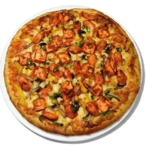 Panner Makhni pizza (Loco poco cake and Bakery) Spicy makhni sauce, capsicum & paneer