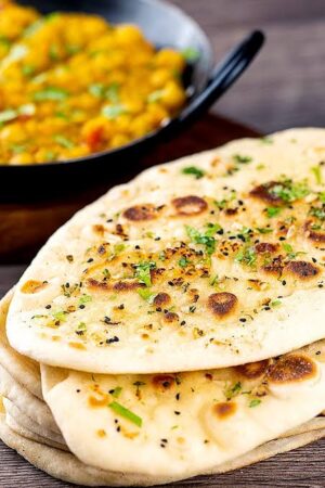 Garlic naan