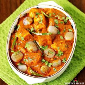 Paneer do pyaza