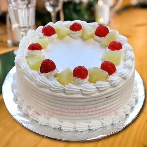 PINEAPPLE CAKE ( 100% EGGLESS CAKE) LOCO POCO CAKES AND BAKERY